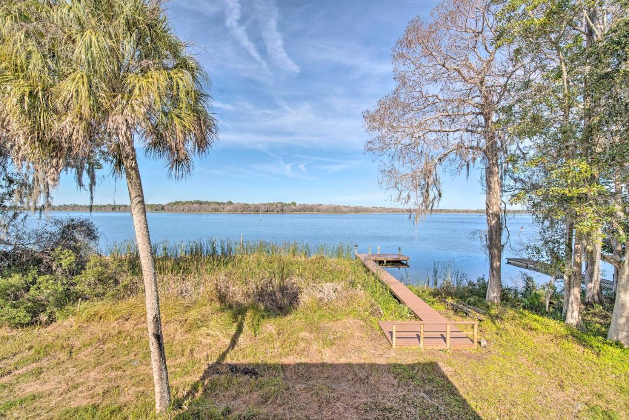 Lakefront Crystal River Home With Private Dock! Екстериор снимка