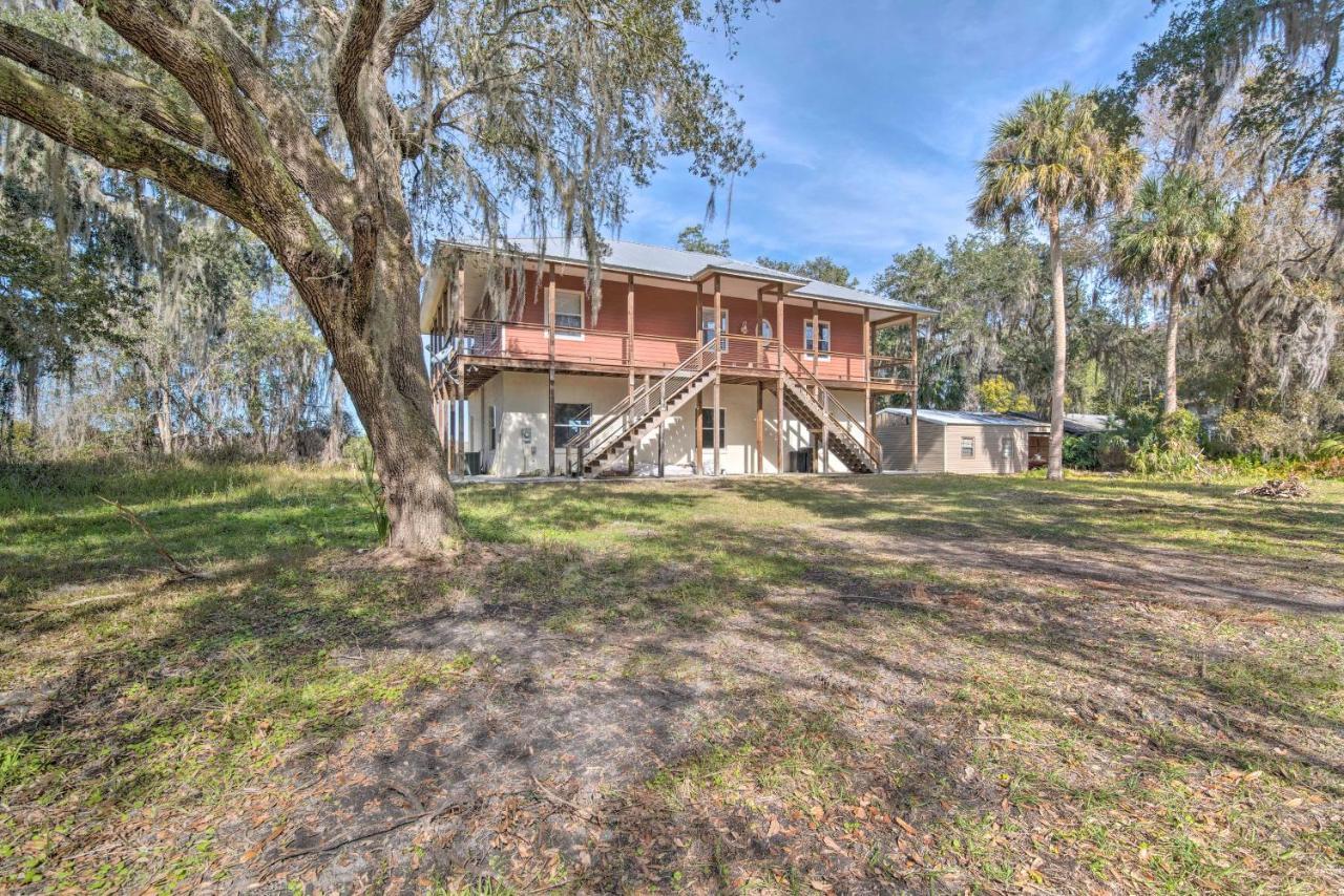 Lakefront Crystal River Home With Private Dock! Екстериор снимка