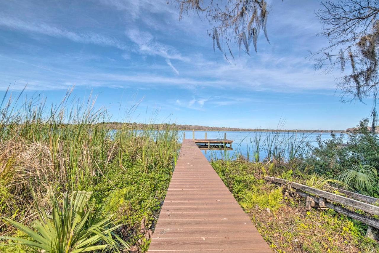 Lakefront Crystal River Home With Private Dock! Екстериор снимка