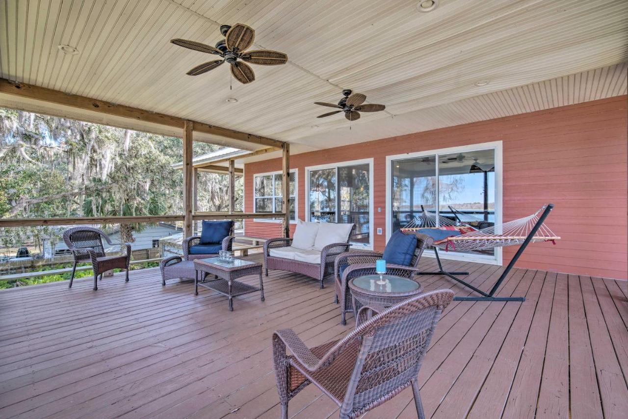 Lakefront Crystal River Home With Private Dock! Екстериор снимка
