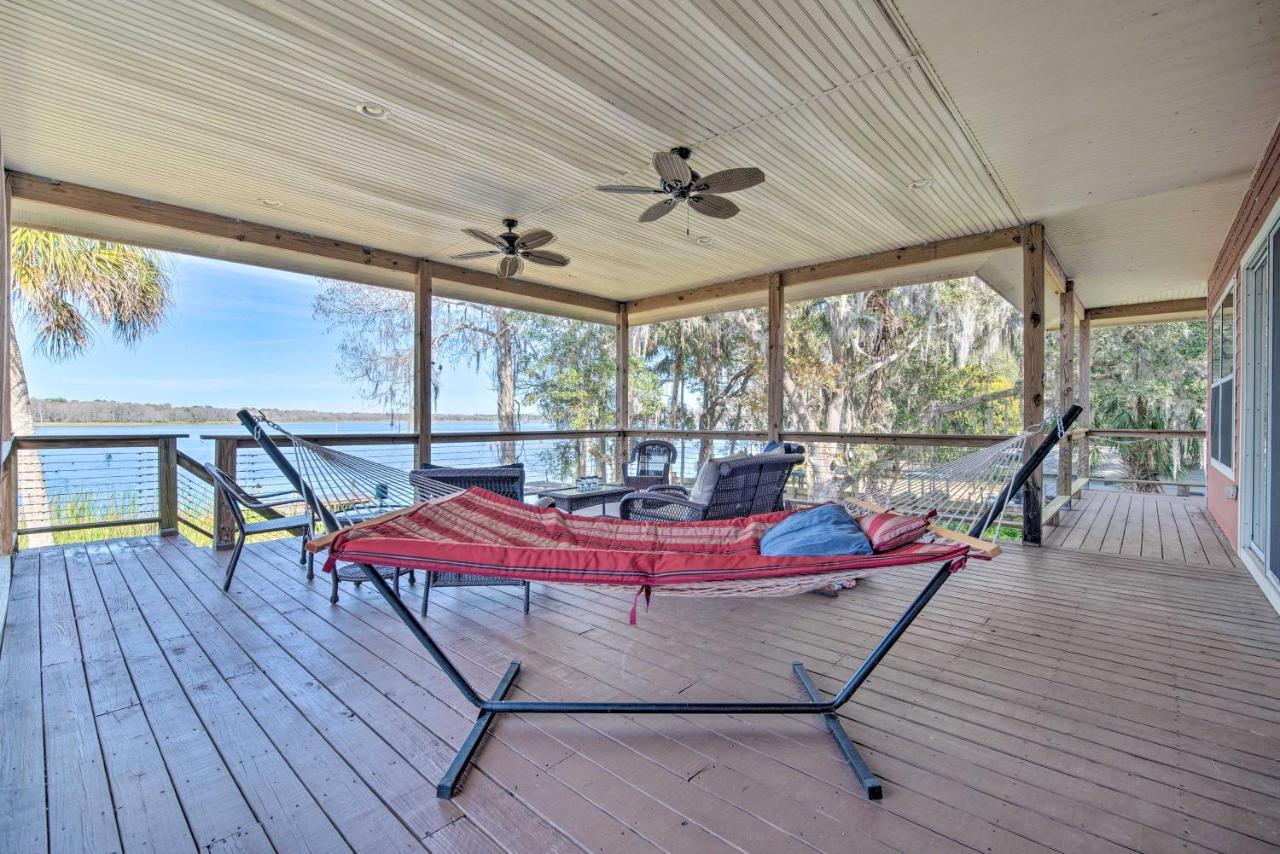 Lakefront Crystal River Home With Private Dock! Екстериор снимка