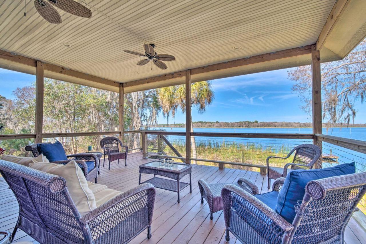 Lakefront Crystal River Home With Private Dock! Екстериор снимка