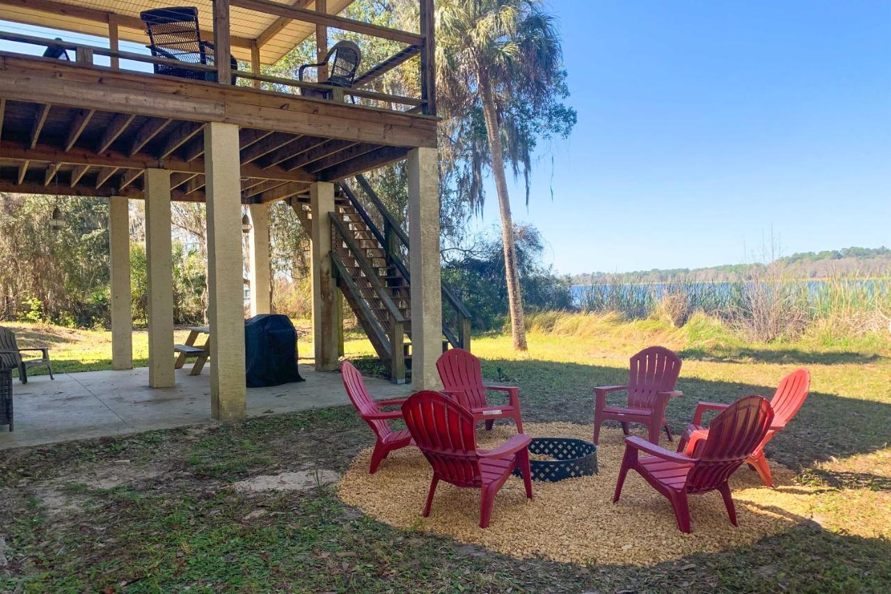 Lakefront Crystal River Home With Private Dock! Екстериор снимка
